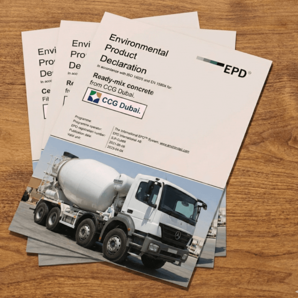 Showing EPD Reports for Construction materials in Dubai